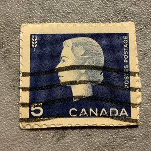 1963 Queen Elizabeth II Canadian stamp